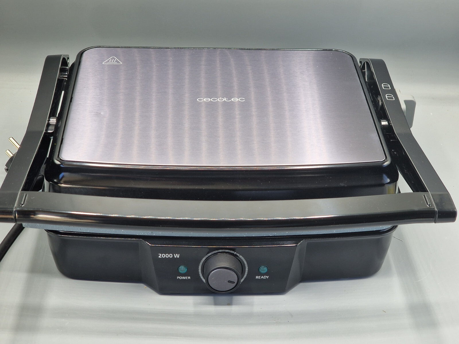 Cecotec Elektrischer Grill Rock’Ngrill 2000 Stone Ceramic Mix&Grill